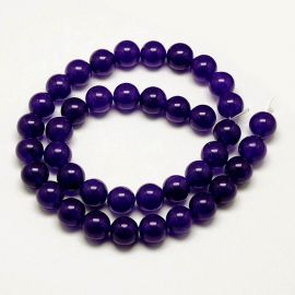 Jade beads strand 8 mm