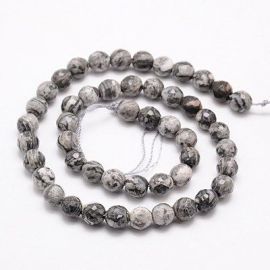 Dabiskas Jaspio krelles 10 mm šķipsnas