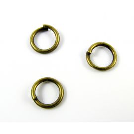 Single jump rings 7 mm, 10 pcs. MD0061