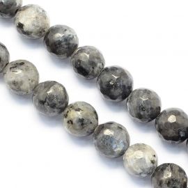 Natural Labradorito beads strand 8 mm