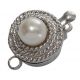 Necklace with pearl 12x8x10 mm, 1 pcs. J09VJ031