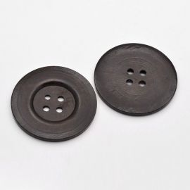 Wooden button 60 mm, 1 pcs.