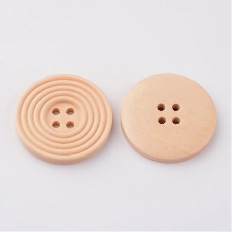 Wooden button 30 mm, 1 pcs. SAG0006