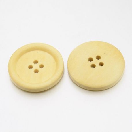 Wooden button 30 mm, 1 pcs. SAG0012
