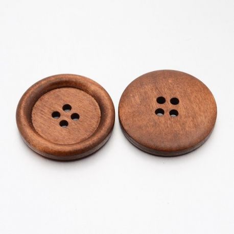 Wooden button 30 mm, 1 pcs. SAG0014