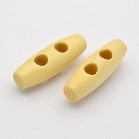 Puidust nööp 30x10 mm, 1 tk. SAG0021