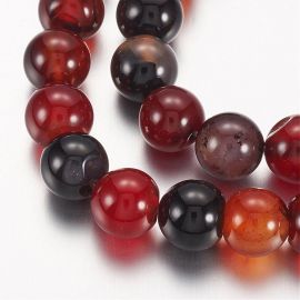 Agāta pērlītes 8 mm šķipsnas