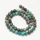 Natural Ocean Achat Perlenstrang 8 mm AK1082