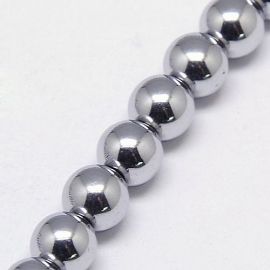 Sünteetilised hematiidist helmed 6 mm