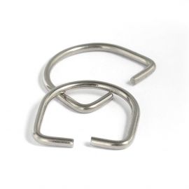 Stainless steel fittings for handbags 28x24 mm, 1 pcs.