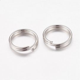 Double jump rings 5 mm, 40 pcs.