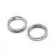 Stainless steel double jump rings 5 mm, 20 pcs. MD1454