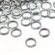 Stainless steel double jump rings 5 mm, 20 pcs. MD1454
