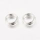 Double nickel-free jump rings 6 mm, 20 pcs. MD1459