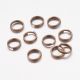 Double nickel-free jump rings 8 mm, 20 pcs. MD1468
