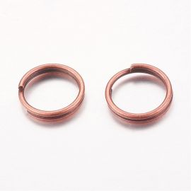 Double nickel-free jump rings 8 mm, 20 pcs. MD1470