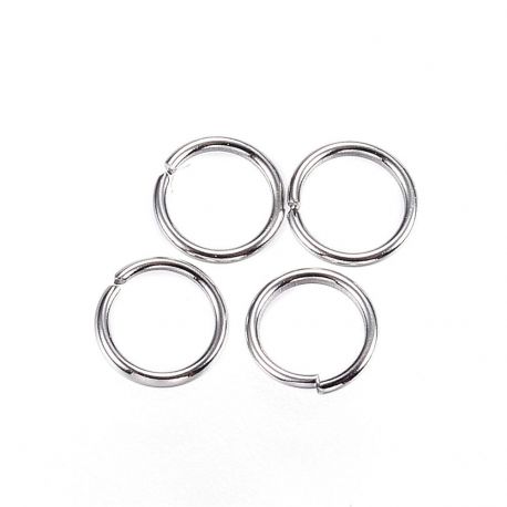 Stainless steel jump rings 4 mm, 20 pcs. MD1471