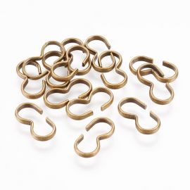 Ķēdes savienojuma daļa 14x7 mm, 10 gab.