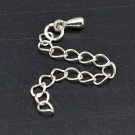 Chain for extension with completion 50x3.5 mm, 5 pcs.