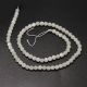 Looduslik Lunar Stone Bead kiud 5 mm AK1124
