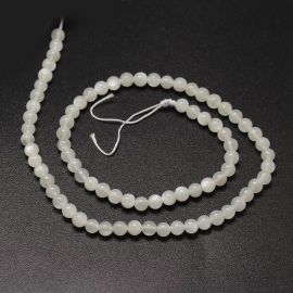 Looduslik Lunar Stone Bead kiud 5 mm