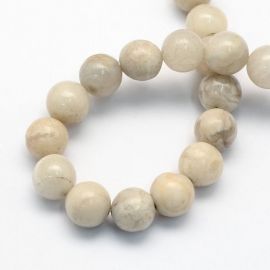 Naturaalse ahhaadi helmed 8,5 mm