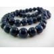 Lapis Lazuli beads dark blue round shape 8mm