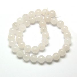 Jade beads strand 8 mm
