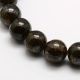 Natural Bronze Bead strand 6 mm AK1136