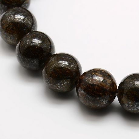 Naturaalne pronkshelmega nöör 6 mm AK1136