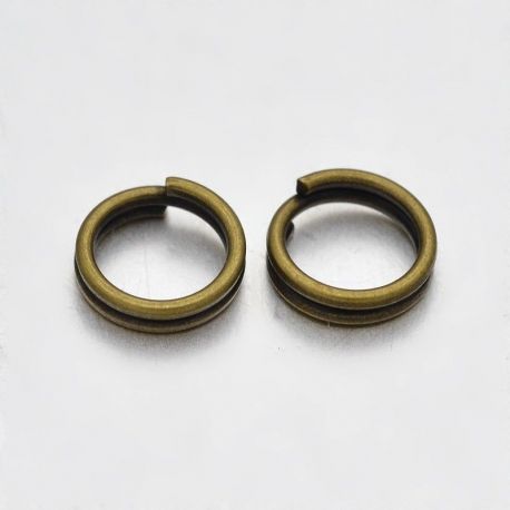 Doppelsprungringe 6 mm, 20 Stk. MD1493