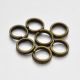 Double jump rings 6 mm, 20 pcs. MD1493