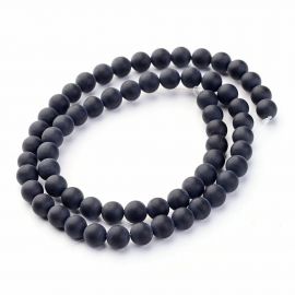 Agāta pērlītes 6 mm šķipsnas