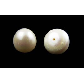 Freshwater pearls 1 pair 9-11 mm