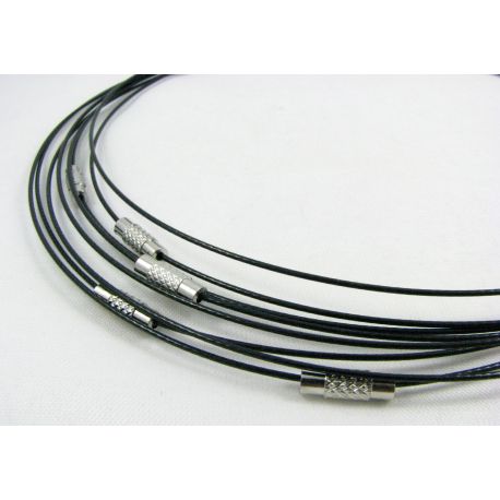 Stahlseilwerkstück für Halskette 444x1,00 mm, 1 Stck. VV0360