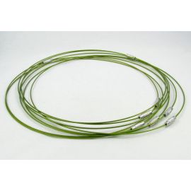 Steel cable workpiece for necklace 444x1.00 mm, 1 pcs.