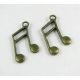 Kulons "Nata" 25x14 mm, 1 gab. MD1557