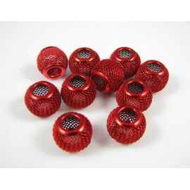 Metallist võrguhelmed 12x10 mm, 1 tk. KK0077