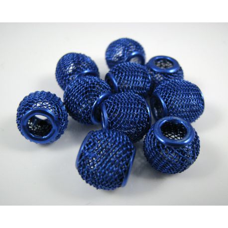 Бусины Metal Mesh 12х10 мм, 1 шт. KK0080