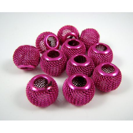 Metallist võrguhelmed 12x10 mm, 1 tk. KK0082
