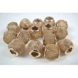Metallist võrguhelmed 12x10 mm, 1 tk. KK0086