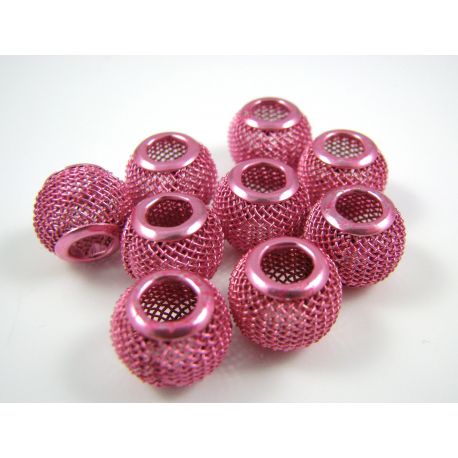 Бусины Metal Mesh 12х10 мм, 1 шт. KK0090