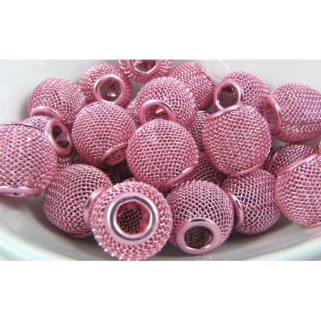 Metallist võrguhelmed 14x12 mm, 1 tk. KK0092
