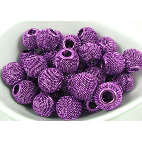 Бусины Metal Mesh 14х12 мм, 1 шт. KK0095