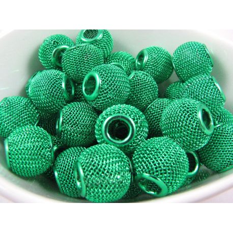 Metallist võrguhelmed 14x12 mm, 1 tk. KK0096
