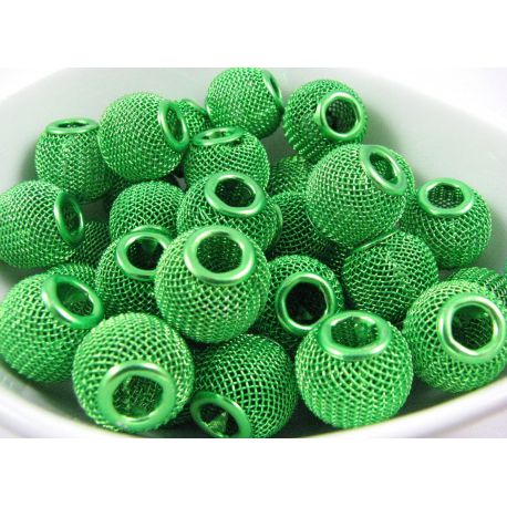 Бусины Metal Mesh 14х12 мм, 1 шт. KK0097