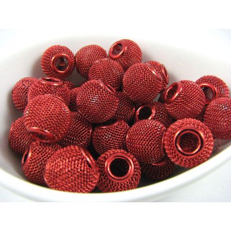 Metāla acu krelles 14x12 mm, 1 gab. KK0099
