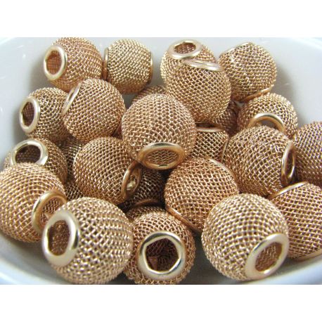 Metāla acu krelles 14x12 mm, 1 gab. KK0101