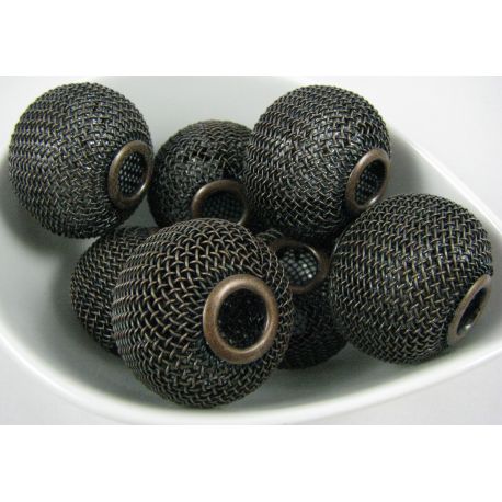Metāla acu krelles 30x23 mm, 1 gab. KK0115