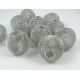 Metal Mesh beads 30x25 mm, 1 pcs. KK0117
